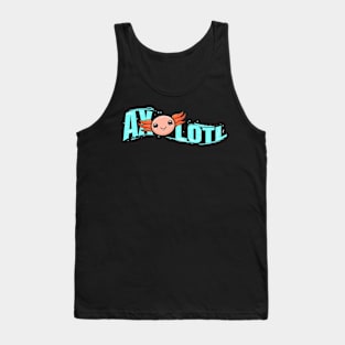 We all love Albino Axolotl fish - the Axolotl Tank Top